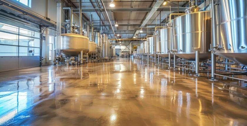 Brewery Floor Coating